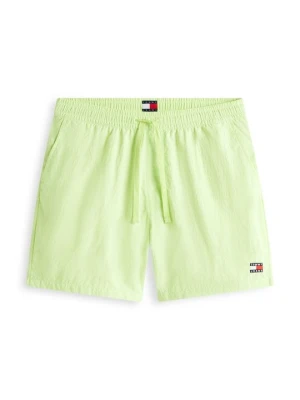 Szorty Tommy Jeans jasnozielony