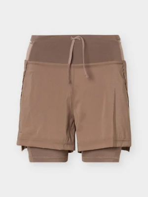 Szorty trekkingowe Adidas Terrex brązowy