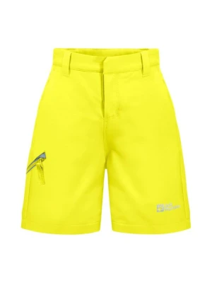 Szorty trekkingowe Jack Wolfskin żółty