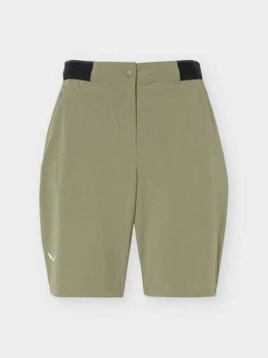 Szorty trekkingowe Salewa zielony