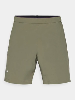 Szorty trekkingowe Salewa zielony