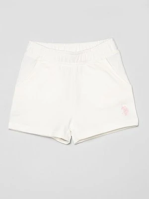 Szorty U.S. POLO ASSN. mleczny