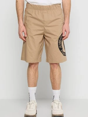 Szorty Versace Jeans Couture jasny brąz