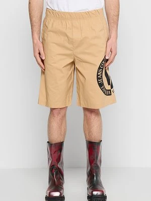 Szorty Versace Jeans Couture wielbłądzi