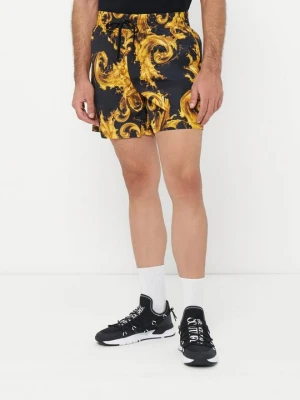 Szorty Versace Jeans Couture w kolorze złota