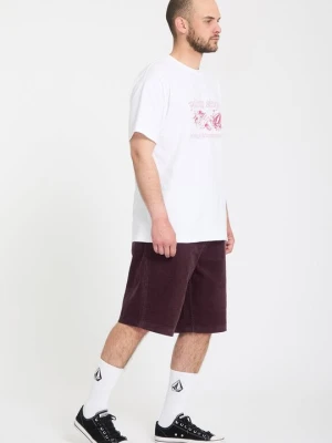 Szorty Volcom czerwony