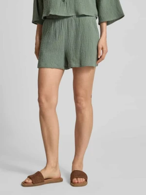 Szorty w kroju loose fit z czystej bawełny model 'NATALI' Vero Moda