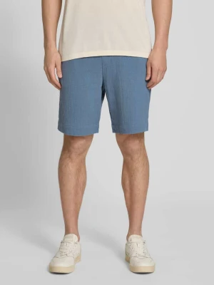 Szorty dresowe o kroju regular fit z czystej bawełny model 'REGCAL' Selected Homme