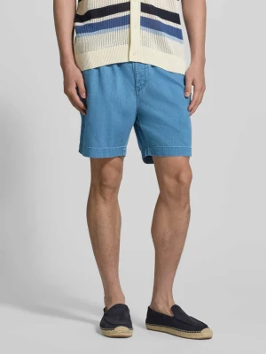 Szorty w kroju regular fit z elastycznym pasem Gant