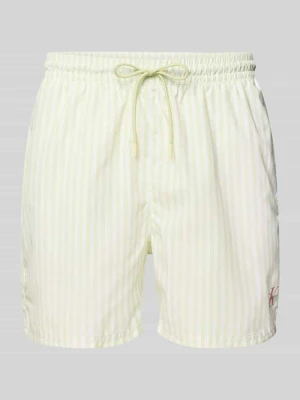 Szorty w kroju regular fit z nadrukiem logo Calvin Klein Underwear