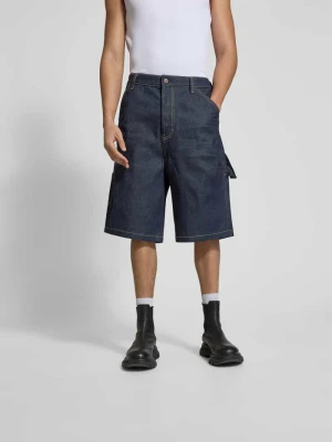 Szorty z 5 kieszeniami Diesel Jeansowy niebieski