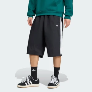 Szorty z bawełnianego diagonalu ADICOLOR SST Adidas czarny