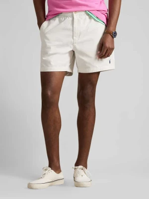 Szorty z bawełnianej mieszanki w kroju regular fit Polo Ralph Lauren Biały
