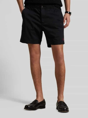 Szorty z bawełnianej mieszanki w kroju regular fit Polo Ralph Lauren Czarny