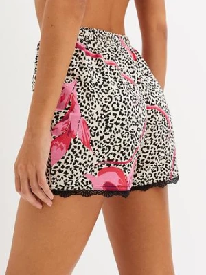 Szorty z delikatną koronką (2 pary) bonprix