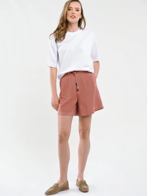Szorty z domieszką lnu P-ALESS Volcano