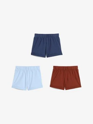 Szorty z dżerseju, z czystej bawełny organicznej  (3 sztuki) bonprix