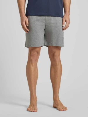 Szorty z dzianiny dresowej męskie JOOP! Collection;Mieszanka bawełny z dodatkiem streczu;Luźny krój;Elastyczny pas z trokami;;Szerokość w pasie w rozmiarze M: 4