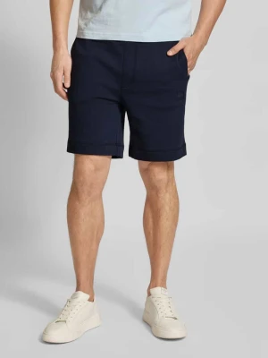 Szorty z dzianiny dresowej o kroju regular fit z czystej bawełny Boss Orange