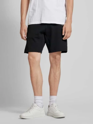Szorty z dzianiny dresowej o kroju regular fit z detalem z logo Balr.