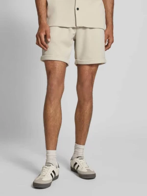 Szorty z dzianiny dresowej o kroju regular fit z dodatkiem wiskozy model ‘NEW KODYL’ Only & Sons