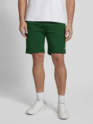 Szorty z dzianiny dresowej o kroju regular fit z elastycznym pasem Lacoste