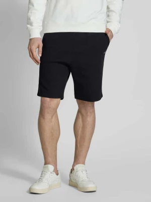 Szorty z dzianiny dresowej o kroju regular fit z elastycznym pasem model ‘Headlo’ BOSS Green