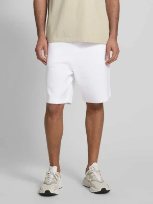 Szorty z dzianiny dresowej o kroju regular fit z elastycznym pasem model ‘Headlo’ BOSS Green