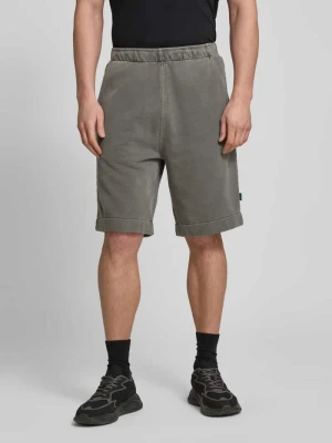Szorty z dzianiny dresowej o kroju regular fit z elastycznym pasem model ‘HOYT’ ANNARR