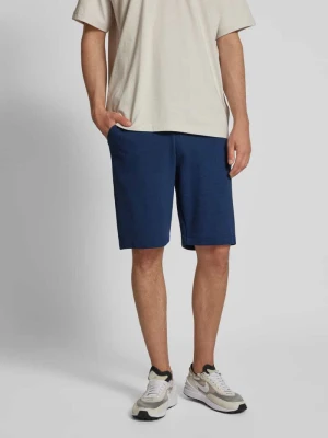 Szorty z dzianiny dresowej o kroju regular fit z fakturowanym wzorem model ‘CASPER’ Blend