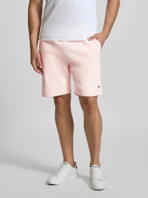 Szorty z dzianiny dresowej o kroju regular fit z mieszanki bawełny Lacoste