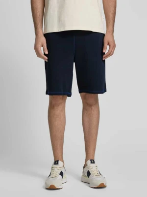 Szorty z dzianiny dresowej o kroju regular fit z mieszanki bawełny Tommy Hilfiger