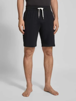 Szorty z dzianiny dresowej o kroju regular fit z mieszanki bawełny Tommy Hilfiger