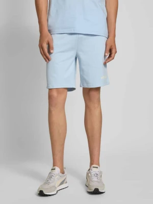 Szorty z dzianiny dresowej o kroju regular fit z nadrukiem z logo model ‘MOLLA’ Ellesse