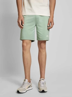 Szorty z dzianiny dresowej o kroju regular fit z nadrukiem z logo model ‘MOLLA’ Ellesse