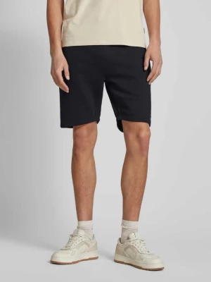 Szorty z dzianiny dresowej o kroju regular fit z naszywką z logo Blend