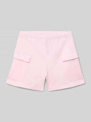 Szorty z dzianiny dresowej o kroju regular fit z naszywką z logo Champion
