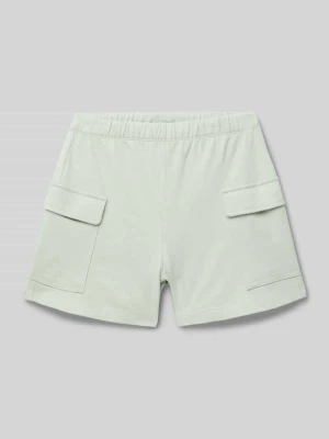 Szorty z dzianiny dresowej o kroju regular fit z naszywką z logo Champion