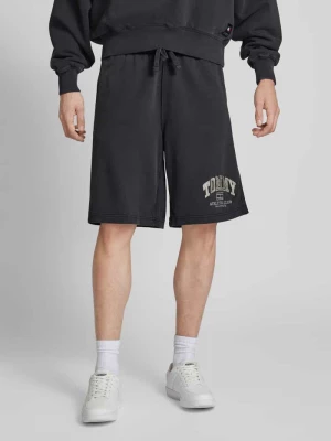 Szorty z dzianiny dresowej o kroju regular fit z tunelem model ‘ATHLETIC BBALL’ Tommy Jeans