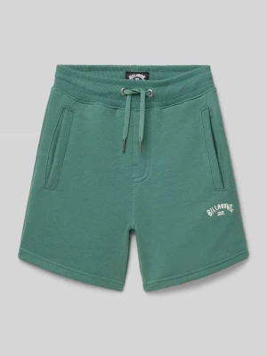 Szorty z dzianiny dresowej o kroju regular fit z wyhaftowanym logo model ‘ARCH’ Billabong