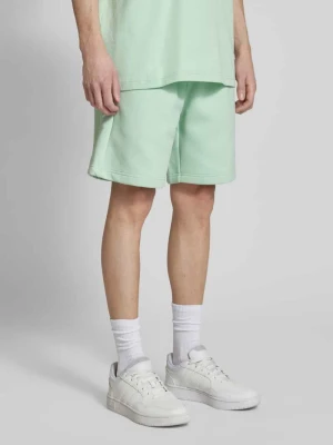 Szorty z dzianiny dresowej o kroju regular fit z wyhaftowanym logo model ‘SIMBA’ Sergio Tacchini