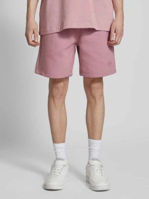 Szorty z dzianiny dresowej o kroju regular fit z wyhaftowanym logo model ‘SIMBA’ Sergio Tacchini