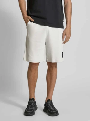 Szorty z dzianiny dresowej o kroju relaxed fit z mieszanki bawełny Tom Tailor Denim