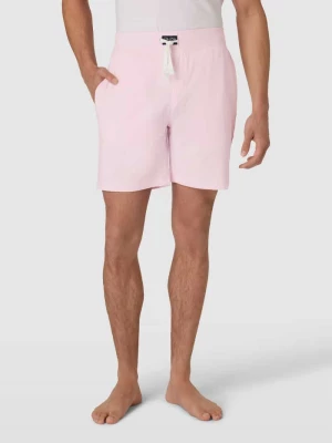 Szorty z dzianiny dresowej o kroju slim fit z wyhaftowanym logo model ‘SUMMER’ Polo Ralph Lauren Underwear