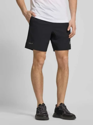 Szorty z dzianiny dresowej z elastycznym pasem EA7 Emporio Armani