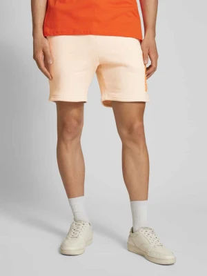 Szorty z dzianiny dresowej z elastycznym pasem i tunelem alpha industries