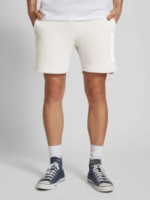 Szorty z dzianiny dresowej z elastycznym pasem i tunelem alpha industries