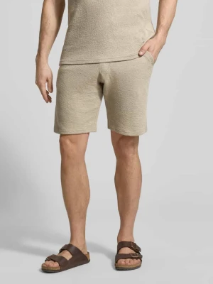 Szorty z dzianiny dresowej z elastycznym pasem MCNEAL