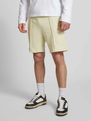 Szorty z dzianiny dresowej z nadrukiem z logo model ‘KANE’ jack & jones