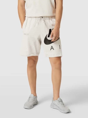 Szorty z dzianiny dresowej z nadrukiem z logo Nike
